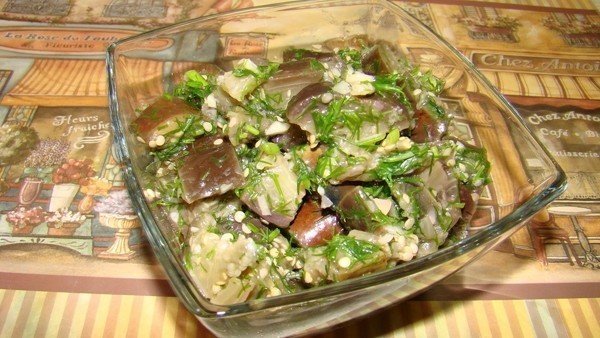 Блюда из баклажанов рецепты