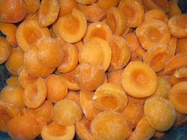 Шоковая заморозка абрикос
